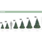 Diana Kunstkerstboom, dennenboom, dennenboom, pvc, kerstdecoratie