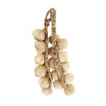 2 Sätze 2 Sets Simulierte Knoblauchspieße Zum Aufhängen Von Knoblauch Roam Knoblauch Girlande Realistische Knoblauch Ornamente Garten Gemüse Dekorationen Zum 2 Stück * 2
