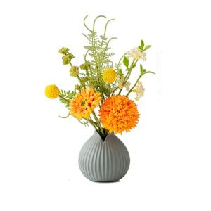 Kunstblumen Künstliche Blumen mit Topf, Kunstpflanzen, künstliche Blumen, künstliche Blumen im Topf – Blumenarrangements für die Hochzeit zu Hause für jeden Anlass