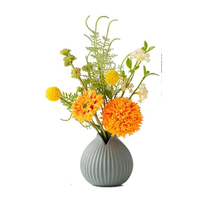 Kunstblumen Künstliche Blumen mit Topf, Kunstpflanzen, künstliche Blumen, künstliche Blumen im Topf – Blumenarrangements für die Hochzeit zu Hause für jeden Anlass