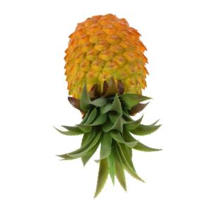 Simuliertes Ananasmodell Restaurant-Display-Ananas Künstliche Fruchtverzierung Simulation Ananas Schaufenster-obstverzierung Gefälschte Ananas Ananas-Foto-Requisite PVC