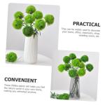 2St unechter Topiary-Ball Künstliche Grünpflanzen Formschnittkugeln Pflanzen Äste Büro künstliche Pflanzen zimmerpflanzen Pflanzen dekor künstliche grüne Blätter Weich-PVC 