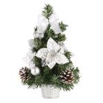 Weihnachtsbaum Geschmückt Weihnachtsbaum Klein Geschmückt Weihnachtsdeko Mini Geschmückter Weihnachtsbaum Künstlich Kleiner Weihnachtsbaum Tisch Tannenbaum für Weihnachten Dek