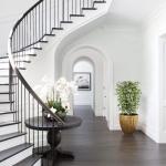 Benjamini Ficus, , grote kunstboom, kamerplant, decoratie met echte houten stam, voor kantoor, decoratie, slaapkamer, eetkamer, binnen, buiten, groen/wit, 123 cm