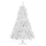 Kunstkerstboom Nordmann-spar 180 cm, 600 takken, dennenboom klein, spuitgieten, wit, Cushhom