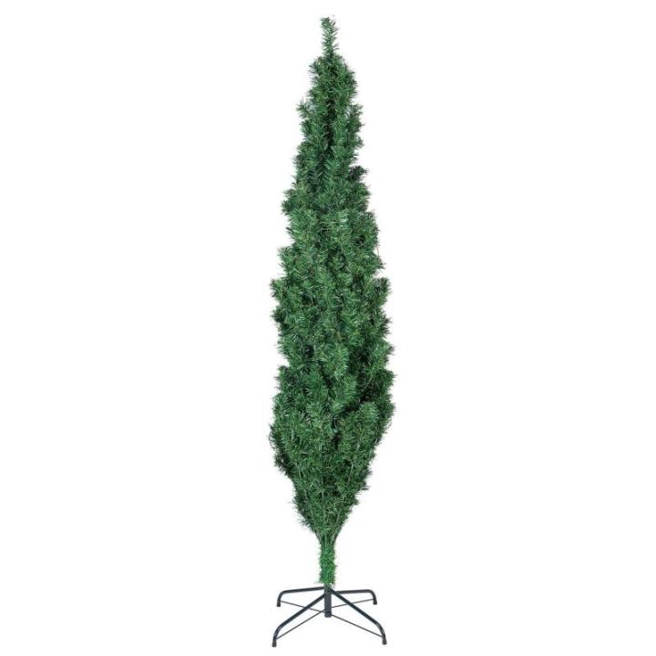 Kunstkerstboom, 180 cm, boom met ledverlichting en standaard, realistische kerstboom voor binnen, kunstkerstboom