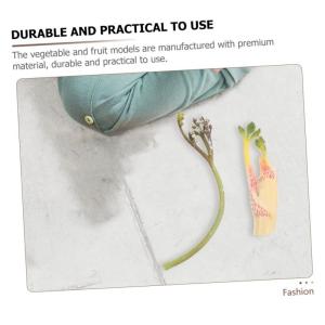 4 Stück Simulation Obst Und Gemüse Künstliche Früchte Gemüsestütze Für Die Küche Obst Modellierschmuck Simulierte Gemüsemodelle Gefälschtes Gemüse Kunstpflanzen Gemüsed