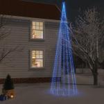 LED kerstboom met haringen blauw 1134 LEDs 800 cm