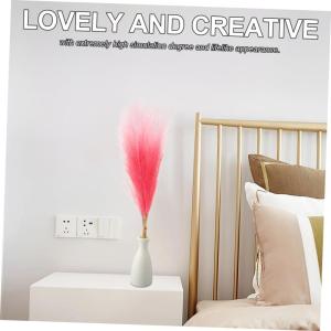 10st -Dekoration Schilf DIY Schmücken Schilfgras Ornamente Schilf Für Vase Schilfpflanze Pampas-Pflanze Künstliche Pampas Schilf DIY Dekore Pampas-Bouquet Stoff