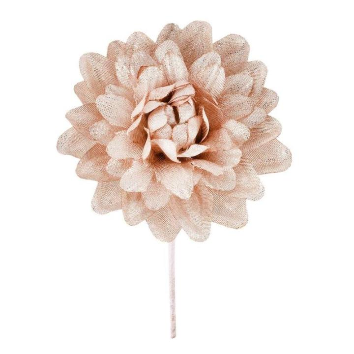 Decoratieve bloemen, , bloemen, ca. diameter 7 cm (dahlia - kleurrijk - 10 stuks)