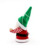Vilt- / textiel kerstkabouter/kerstmanhulp als boomhanger/hanger in 3-delige set, afmetingen tussen 5 en 12 cm.