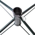 Weihnachtsbaum Slim aus realistischem PVC, ideal für kleine Räume, von höchster Qualität, 714 dichte Zweige und Stabiler Boden, Elegantes Design für Klassische Weihnachtsdekor