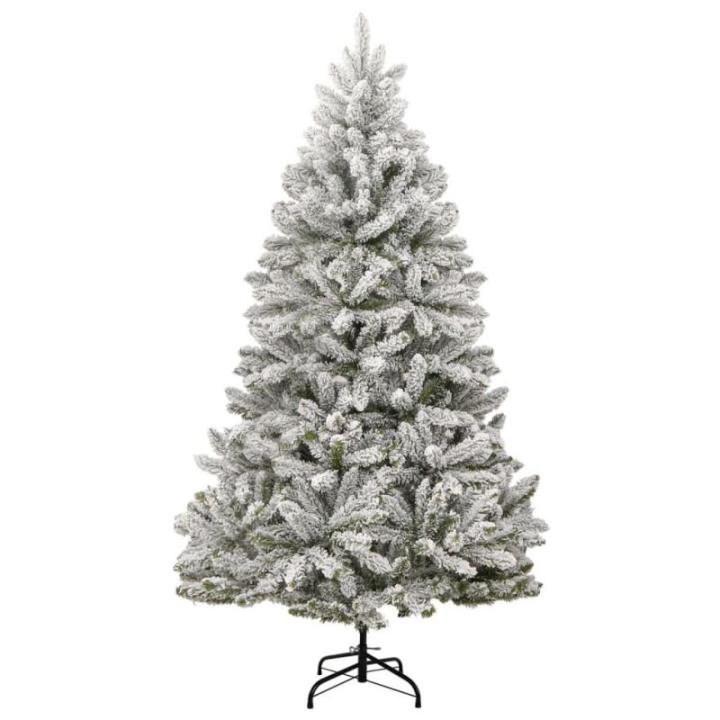 Weihnachtsbaum, Klappbar Christbaum mit 300 LEDs Kugeln Ständer, Beleuchtet Tannenbaum Kunstbaum mit 8 Beleuchtungsmodi, Weihnachtsdeko Dekobaum, 180cm