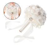 1Stk Braut Brautjungfern Blumensträuße künstlicher Brautstrauß Rosenstrauß hochzeitsdeko hochzeits Dekoration brautkleid Braut Hochzeitsstrauß Braut Rose