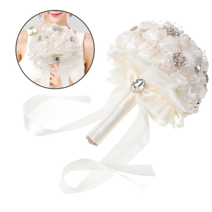 1Stk Braut Brautjungfern Blumensträuße künstlicher Brautstrauß Rosenstrauß hochzeitsdeko hochzeits Dekoration brautkleid Braut Hochzeitsstrauß Braut Rose