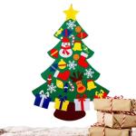 Kid Felt Christmas Tree | Wall Art Decor | Christmas Tree Wall Decor | Felt Christmas Tree | Christmas Tree For Kids Interactive Fun For Children's Rooms, Bedrooms, Dormitories