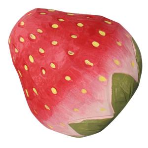 Erdbeergarnitur Szenenschmuck Ornamente lebensechte rote Erdbeere Simulation Erdbeere bürodeko büro Dekoration Schaufensterschmuck Erdbeerdekor auf dem Tisch Fruchtmodell hölze