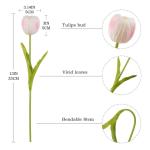 Kunstmatige tulpen (roze, 15 stuks)