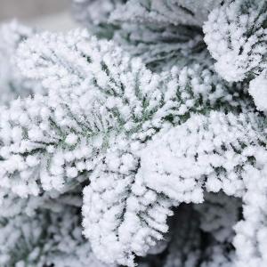 Weihnachtsbaum, intensiver Nadel-künstlicher Weihnachtsbaum, Leichter künstlicher Weihnachtsbaum mit Reißverschluss für saisonale Feiertagsdekoration für Zuhause, Büro, P