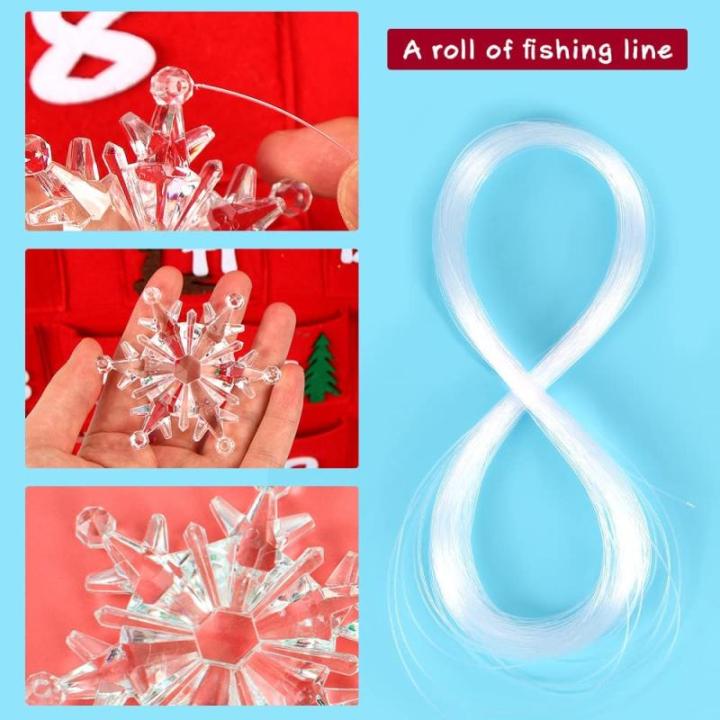 45 stuks kerstdecoratie sneeuwvlokken om op te hangen, acryl sneeuwvlokkendecoratie, ijspegels, hangende decoratie voor kerstboomversiering, raamdecoratie, winterdecoratie, feestsn