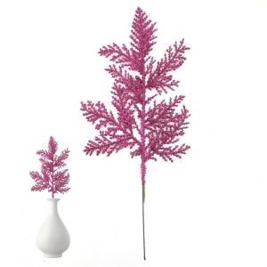 Künstliche Tannennadeln, 26,7 cm, glitzernde Tannenstiele, Tannenblätter, Zweige aus künstlicher Zeder, gefrostete künstliche Tannennadeln, Zweige, für Weihnachtsbaum, Kranz, 