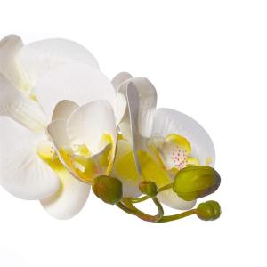 Kunstblumen Künstliches Blumenset, Plastikorchidee mit Goldener Vase, künstliche Phalaenopsis-Blume, künstliche Orchidee als Tafelaufsatz für den Heimtisch für jeden Anlass