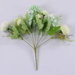 Kunstbloemen, 14 boeketten van kunstpioenrozen, kunstbloemen, kunstbloemen, kunstbloemen, voor feest, eettafel, raam, huis, bruiloftsdecoratie 1010