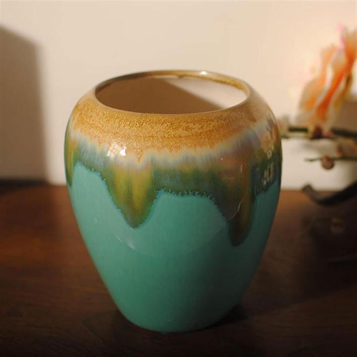 Kunstblumen Künstliche Blumen für den Innenbereich, künstliche Orchidee, Camelchang Verkündigung, Pflaume, Teeblumen-Set, Seidenblume mit Keramikvase für jeden Anlass
