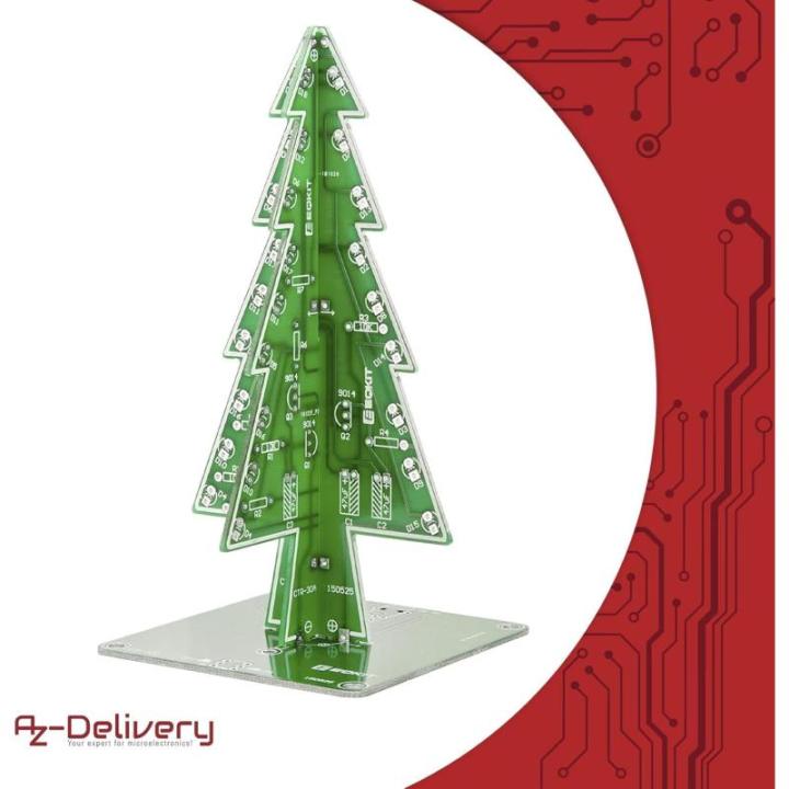 5 x DIY LED kerstboomkit om zelf te solderen Inclusief E-Book!