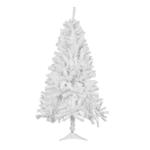 Kunstkerstboom Nordmann-spar 120 cm, 225 takken, dennenboom klein, spuitgieten, wit, Cushhom