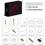 Ledlichtset compatibel met Lego Alpine Lodge (geen model), decoratieverlichtingsset voor Icons 10325 Almhut, creatief speelgoed, update versie