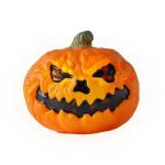 Halloween-Kürbislampe, künstlicher Kürbis, gefälschte Erntekürbisse, beleuchtete Kürbislampe für Halloween, Veranda, Party, Haustür, Kamindekoration, 17 x 17,8 cm (1#)