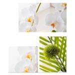 Kunstblumen Einfaches modernes künstliches Blumenarrangement – ​​leichte, luxuriöse weiße Kunstpflanze mit galvanisierter Vase, Kunstpflanzendekor für jeden Anlass