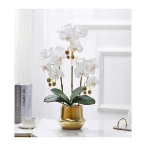 Kunstblumen Künstliche Blumen, künstliche Orchideen, Bonsai-Arrangement, künstliche Seidenorchideen für Hochzeit, Zuhause, Büro, Party, Hotel für jeden Anlass