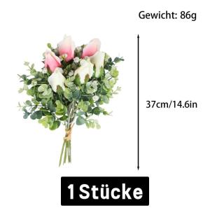 Kunstbloemen, 1709, kunsttulpen, kunstbloemen, tulpen, echte touch, voor thuis, hotel, kamer, tafeldecoratie