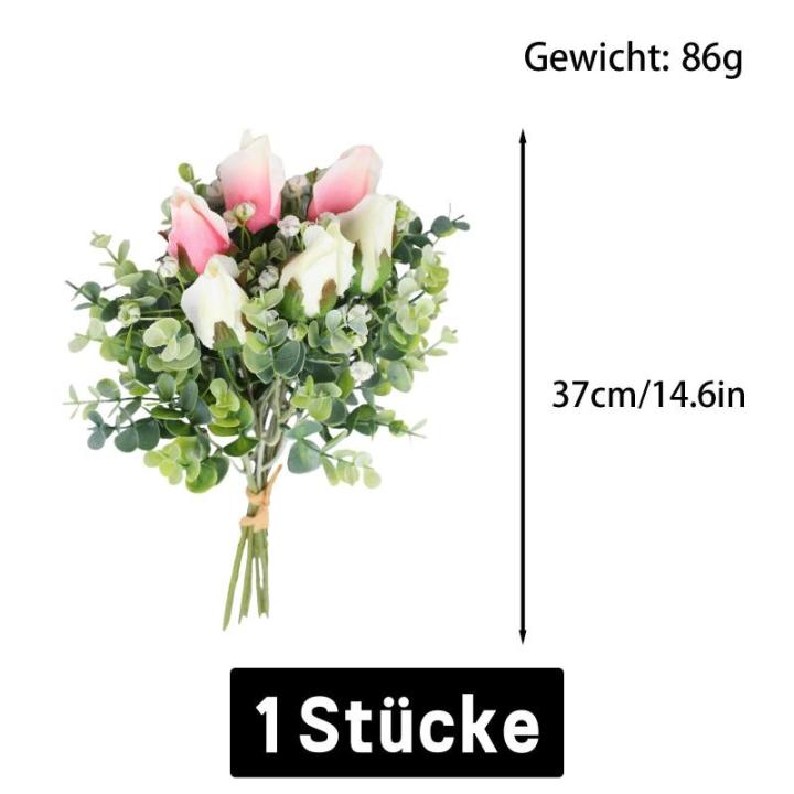 Kunstbloemen, 1709, kunsttulpen, kunstbloemen, tulpen, echte touch, voor thuis, hotel, kamer, tafeldecoratie