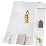 1 Satz 1 Satz Simulierte Knoblauchspieße Außendekoration Gefälschte Knoblauchdekoration Knoblauch Hängeschnur Gemüse Künstliche Knoblauchdekoration Künstliche 2Stk