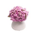 Kunstblumen Realistische künstliche Blume, künstliche Gypsophila-Blume mit Vase, getrocknete Blumen, Dekoration für Zuhause, Küche, Büro, Hotel für jeden Anlass