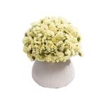 Kunstblumen Realistische künstliche Blume, künstliche Gypsophila-Blume mit Vase, getrocknete Blumen, Dekoration für Zuhause, Küche, Büro, Hotel für jeden Anlass