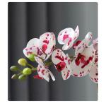 Kunstblumen Künstliche Orchideenblumen, gefälschte Phalaenopsis-Seidenorchideen in Töpfen, Bonsai-Pflanzen, Blumenarrangements für die Hochzeit zu Hause für jeden Anlass