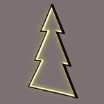 LED-Baum 180 LEDs, 51 cm hoch, mit Bodenstecker, Tannenbaum Outdoor S
