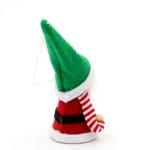 Vilt- / textiel kerstkabouter/kerstmanhulp als boomhanger/hanger in 3-delige set, afmetingen tussen 5 en 12 cm.