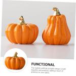 pompoen decoratie sculptuur kunstmatige pompoenen Halloween pompoen Halloween pompoen Halloween tafeldecoraties Halloween home decor Halloween tafel accent pompoen figuur van keram