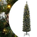 Künstlicher Weihnachtsbaum Schlank Tannenbaum Christbaum Dekobaum, Weihnachtsschmuck Weihnachtsdeko, 150 LEDs 150 cm