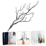 Kunstmatige tak Manzanita-takken, natuurlijke zwarte takken, Halloween, vaas, bruiloftsdecoraties, tafelbloemenboeket, hartstuk, takken, knutselen, tak, boom, olietak, plastic boom