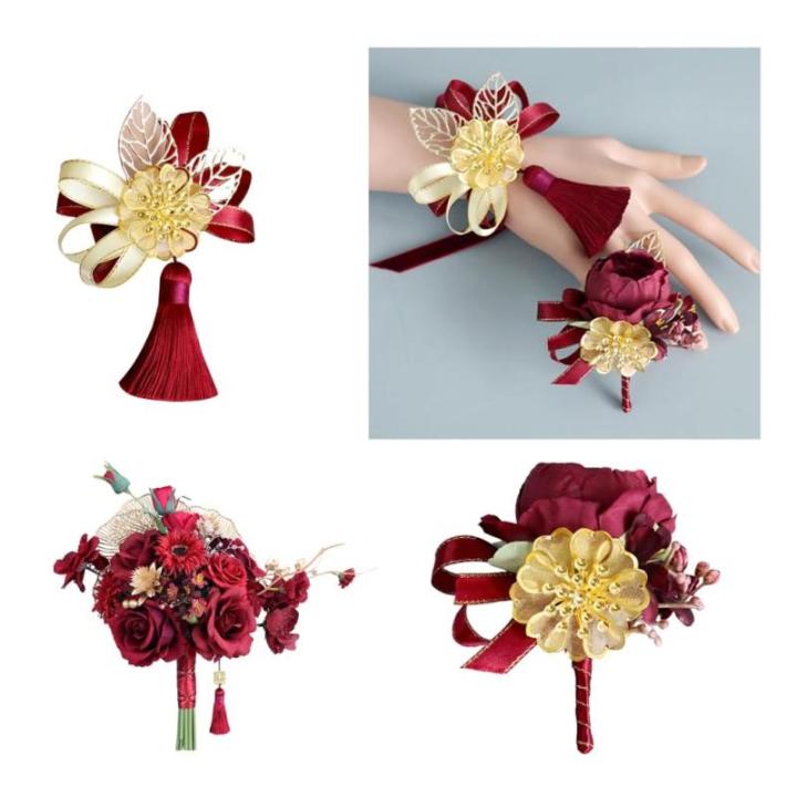 Hochzeitssträuße für die Braut, Brautjungfer, Brautsträuße, Hochzeitsblumenstrauß