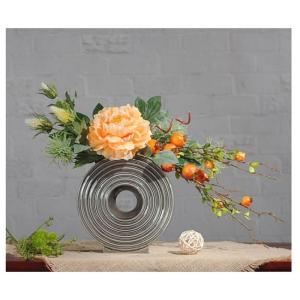 Kunstblumen Künstliche Blumen-Pflanzen-Set, gefälschte Bonsai-Pflanzen mit kreativer Vase, Seidenblume für Tischdekoration, Wohnzimmer, Zuhause für jeden Anlass
