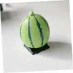 1 Satz Künstliche Früchte Kunstobst Spielzeug Für Kinder Grün Essen Simulation Künstlicher Früchte Mini-Modell Mit Künstlichen Wassermelonen Dekor Aus Künstlichen Früchten