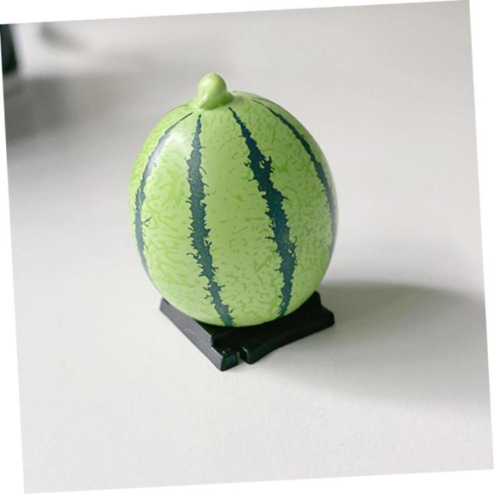1 Satz Künstliche Früchte Kunstobst Spielzeug Für Kinder Grün Essen Simulation Künstlicher Früchte Mini-Modell Mit Künstlichen Wassermelonen Dekor Aus Künstlichen Früchten