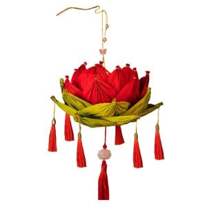 Künstliche handgehaltene Blumenkerzenlichter,Blumenkerzenlampe für das Mondfest und die asiatische Hochzeitsdekoration